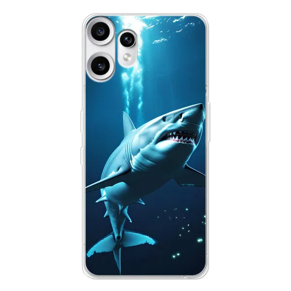 Чехол с принтом «Акула под водой» для Nothing CMF Phone 2 Pro
