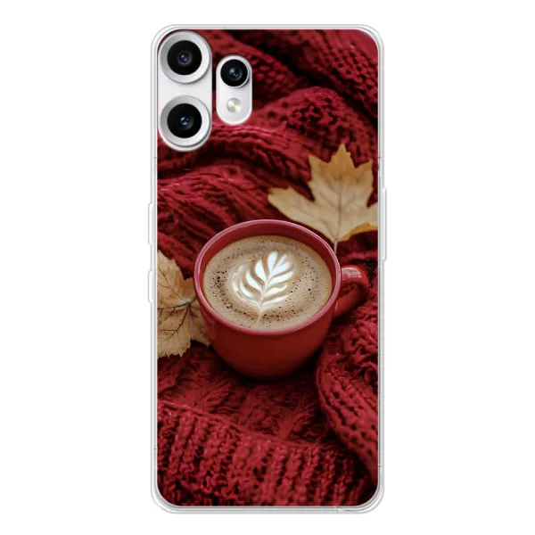 Чехол с принтом «Кофе на пледе» для Nothing CMF Phone 2 Pro