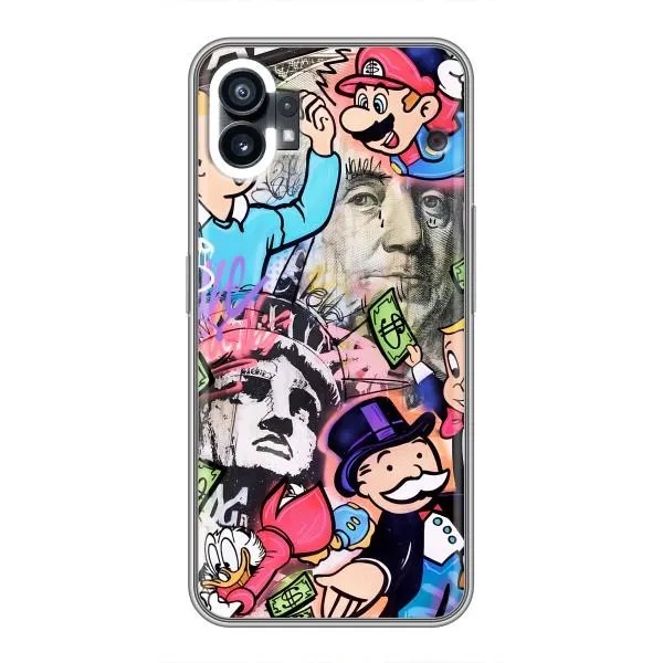 Чехол с принтом «Monopoly man» для Nothing Phone 1 Чехол с принтом «Monopoly man» для Nothing Phone 1