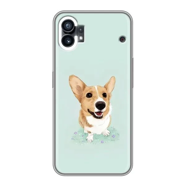 Чехол с принтом «Корги» для Nothing Phone 1