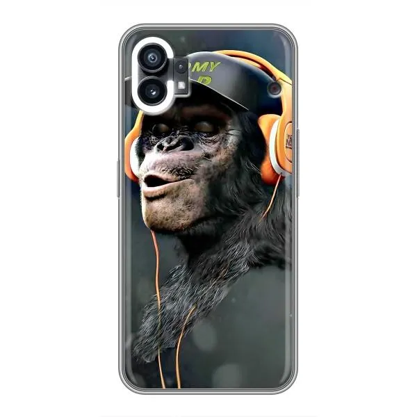 Чехол с принтом «В наушниках» для Nothing Phone 1 Чехол с принтом «В наушниках» для Nothing Phone 1