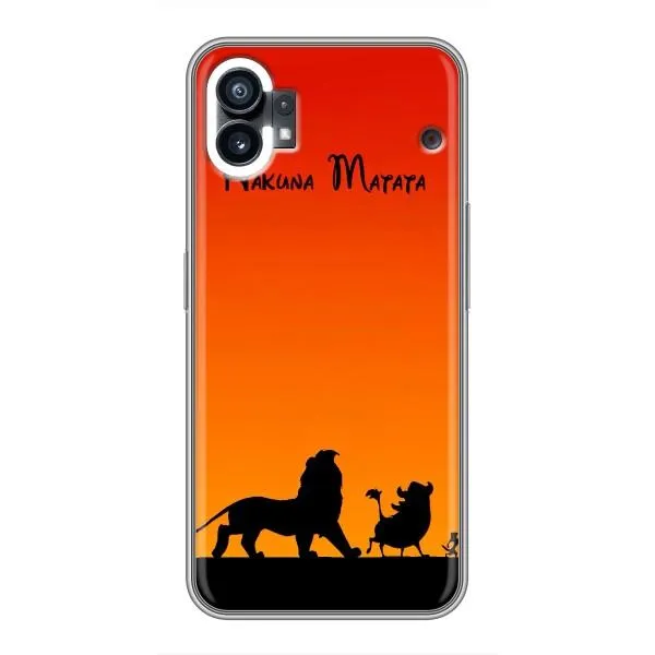 Чехол с принтом «Акуна Матата закат» для Nothing Phone 1