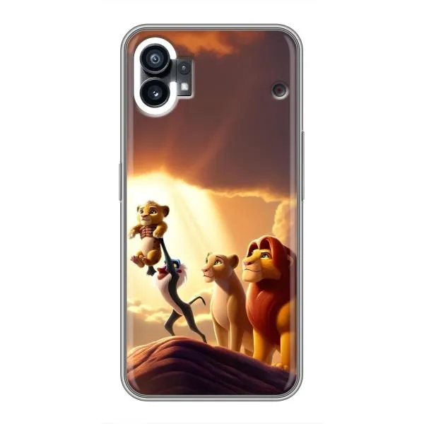 Чехол с принтом «Симба на презентации» для Nothing Phone 1