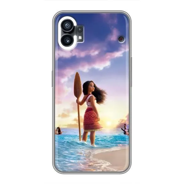 Чехол с принтом «Моана с веслом» для Nothing Phone 1