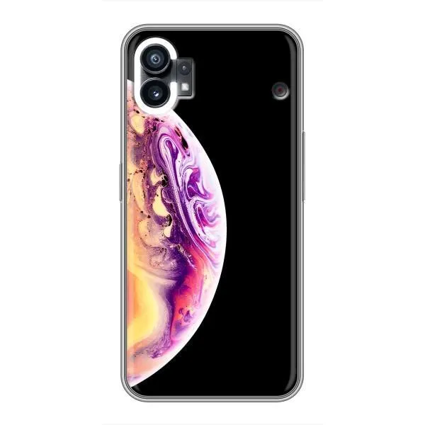 Чехол с принтом «Планета Айфон» для Nothing Phone 1 Чехол с принтом «Планета Айфон» для Nothing Phone 1