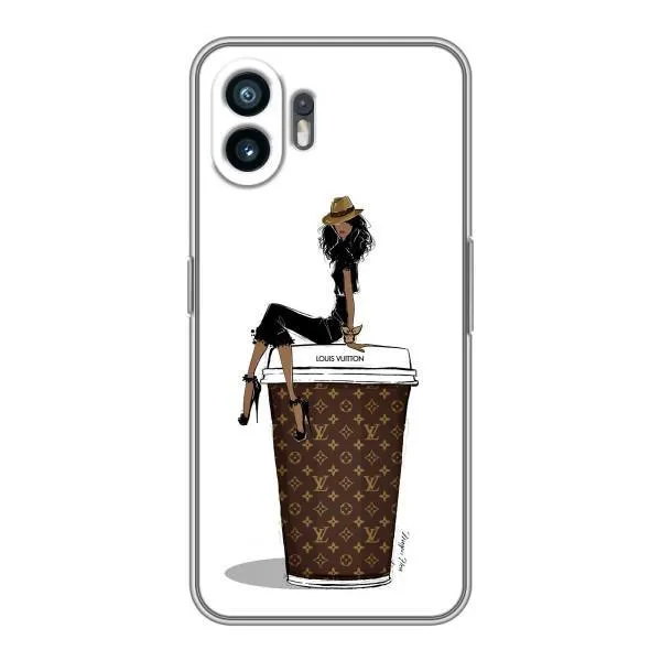 Чехол с принтом «кофе LOUIS VUITTON» для Nothing Phone 2