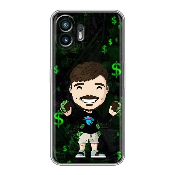 Чехол с принтом «Блогер Beast» для Nothing Phone 2