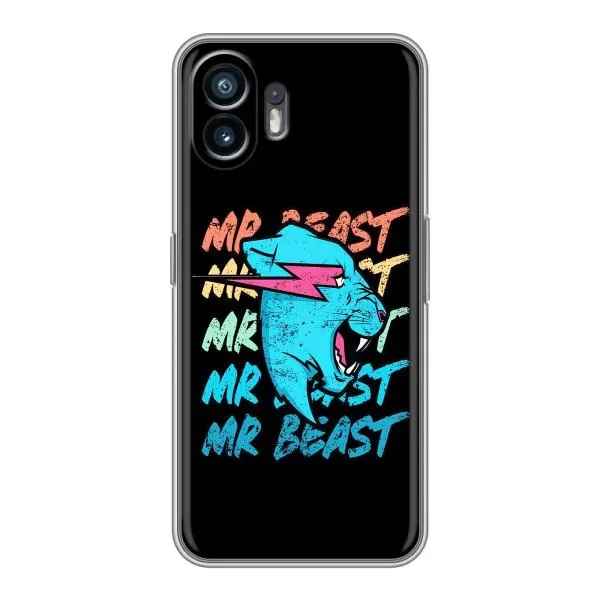 Чехол с принтом «logo Mr beast» для Nothing Phone 2