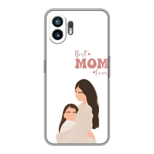 Чехол с принтом «Мама и дочка» для Nothing Phone 2