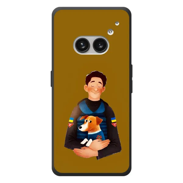 Чехол с принтом «ЗСУ Патрон» для Nothing Phone (2a) Plus