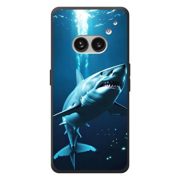 Чехол с принтом «Акула под водой» для Nothing Phone (2a) Plus