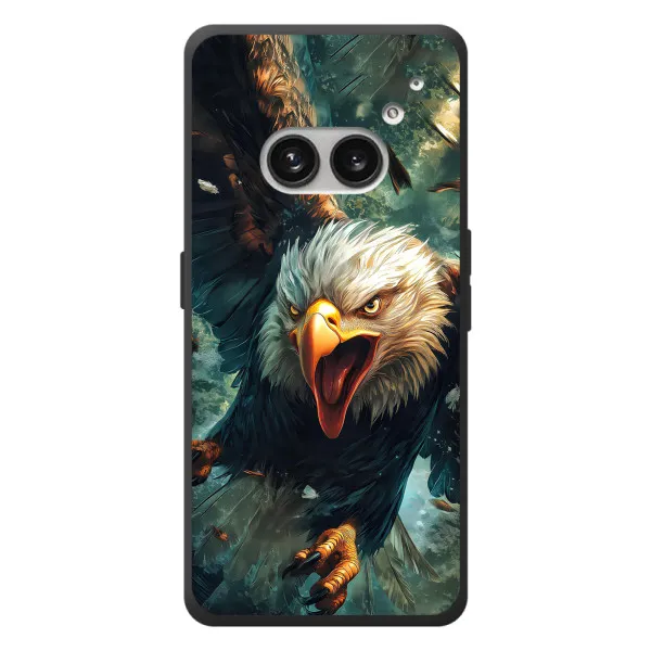Чехол с принтом «Орел в полете» для Nothing Phone (2a) Plus