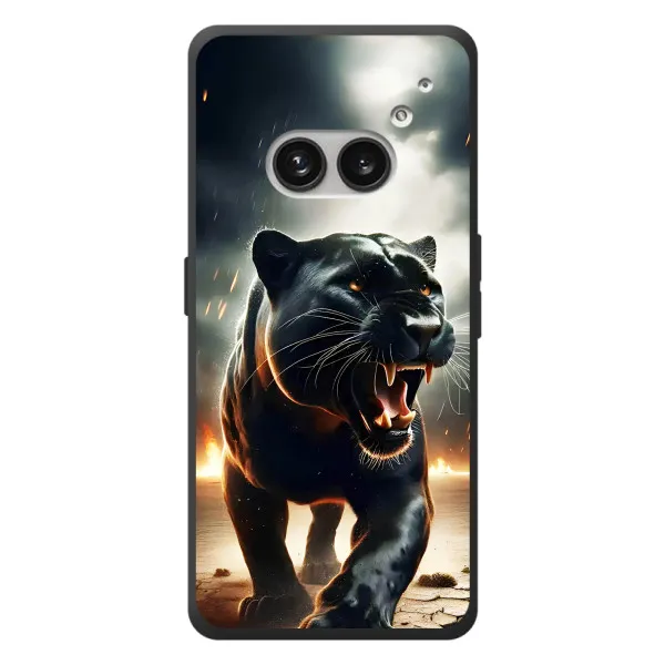 Чехол с принтом «Черная пантера» для Nothing Phone (2a) Plus