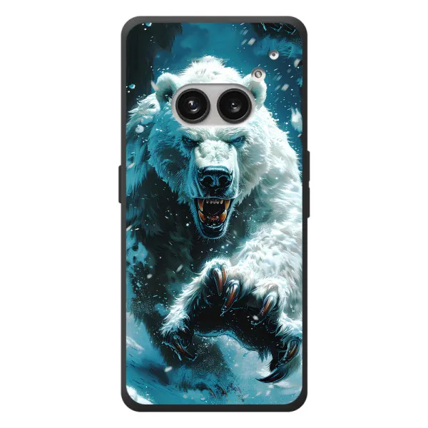 Чехол с принтом «Полярный медведь» для Nothing Phone (2a) Plus