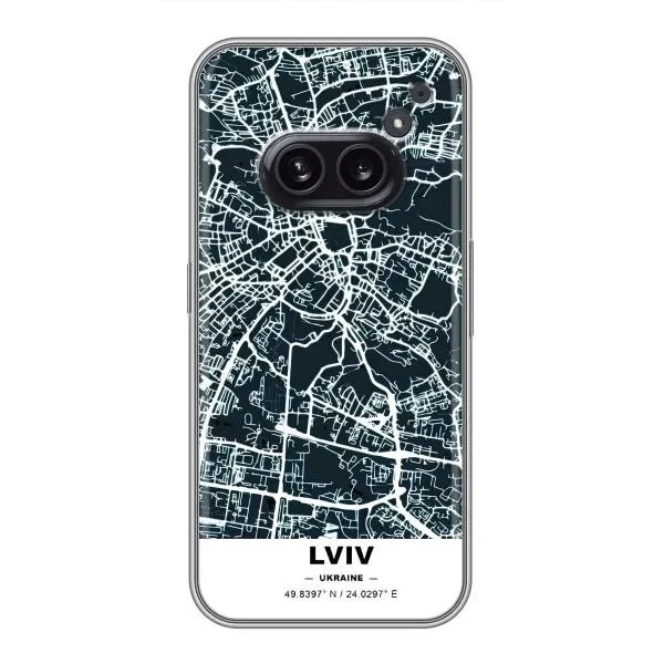 Чехол с принтом «Львов» для Nothing Phone 2a