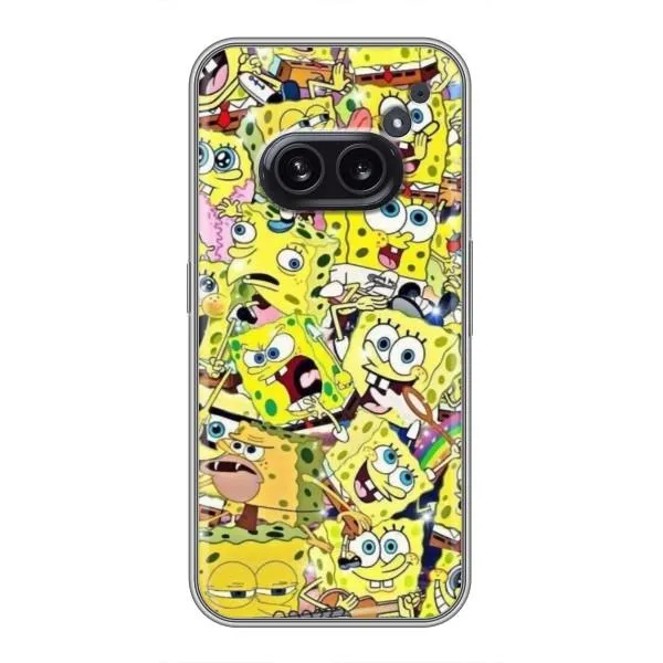 Чехол с принтом «Эмоции Спанч Боба» для Nothing Phone 2a