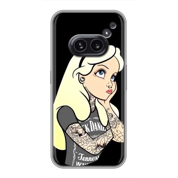 Чехол с принтом «Девочка в тату» для Nothing Phone 2a
