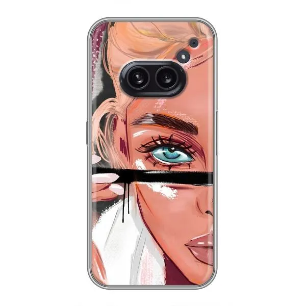 Чехол с принтом «Макияж» для Nothing Phone 2a