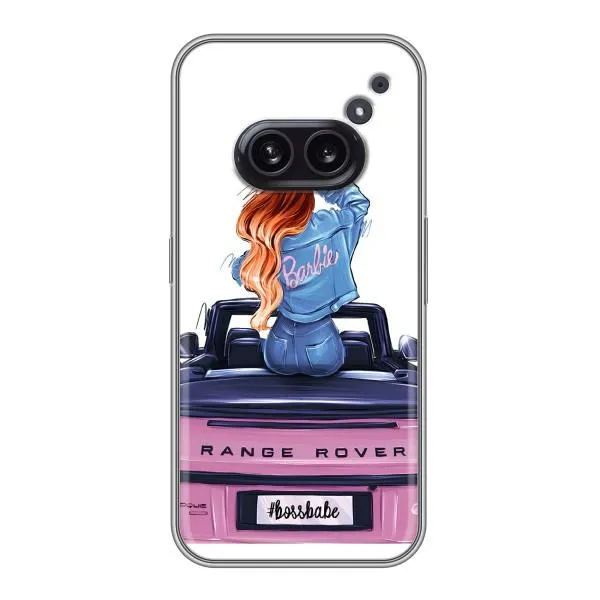 Чехол с принтом «На машине» для Nothing Phone 2a