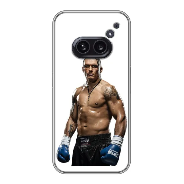 Чехол с принтом «Усик на белом» для Nothing Phone 2a