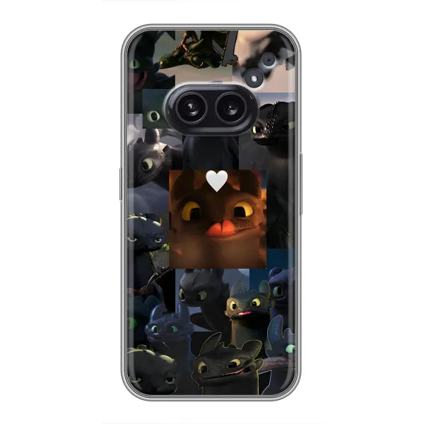 Чехол с принтом «Дракон коллаж» для Nothing Phone 2a Чехол с принтом «Дракон коллаж» для Nothing Phone 2a