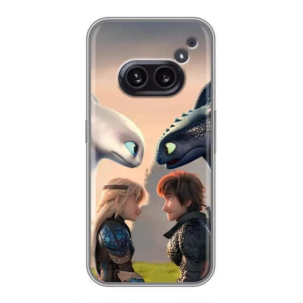 Чехол с принтом «Иккинг и Астрид» для Nothing Phone 2a Чехол с принтом «Иккинг и Астрид» для Nothing Phone 2a