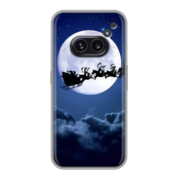 Чехол с принтом «Санта - луна» для Nothing Phone 2a Чехол с принтом «Санта - луна» для Nothing Phone 2a