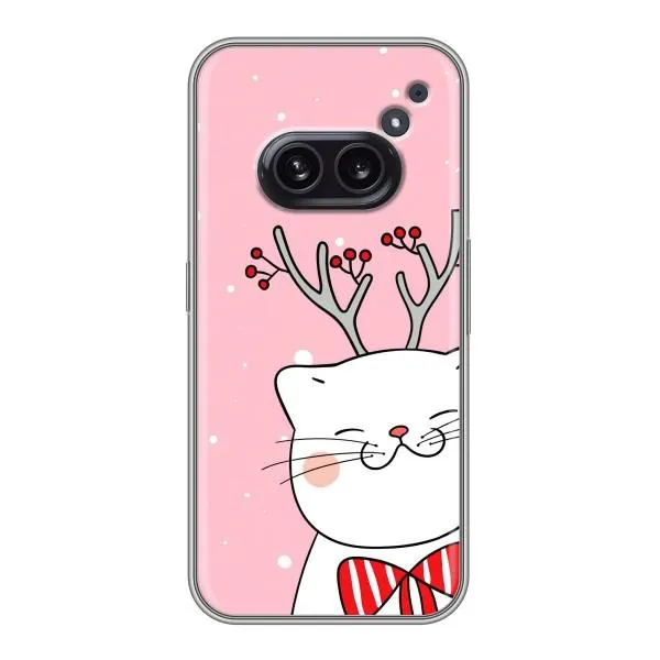 Чехол с принтом «Зимний кот» для Nothing Phone 2a Чехол с принтом «Зимний кот» для Nothing Phone 2a