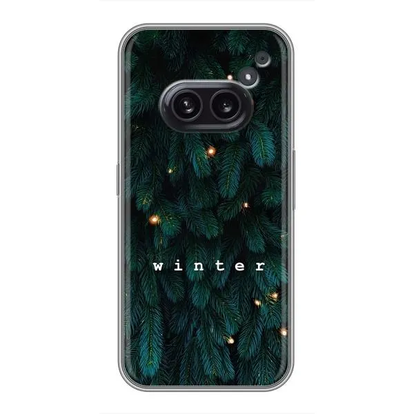 Чехол с принтом «Winter» для Nothing Phone 2a
