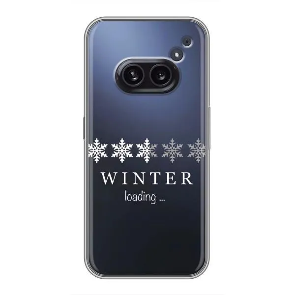 Чехол с принтом «Winter loading» для Nothing Phone 2a Чехол с принтом «Winter loading» для Nothing Phone 2a