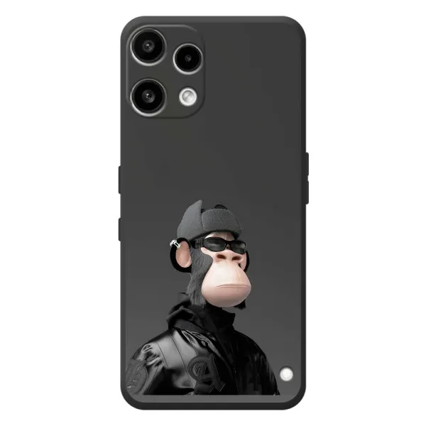 Чохол з принтом «стильна мавпа NFT» для Nothing Phone (3a) Lite Чохол з принтом «стильна мавпа NFT» для Nothing Phone (3a) Lite