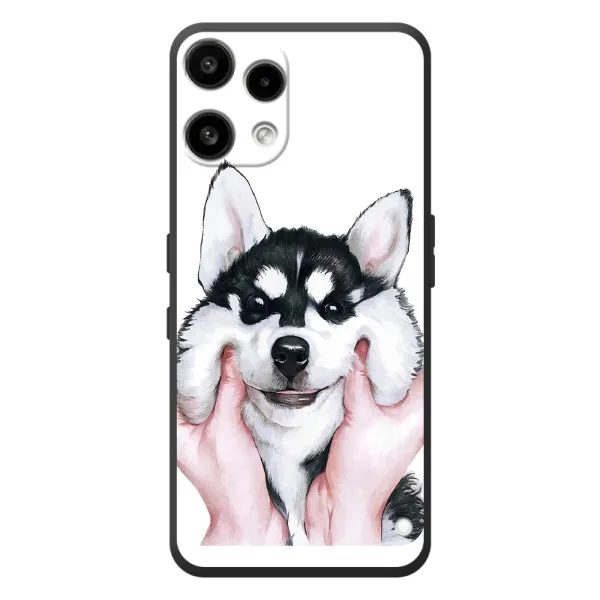 Чехол с принтом «Довольный Хаски» для Nothing Phone (3a) Lite Чехол с принтом «Довольный Хаски» для Nothing Phone (3a) Lite