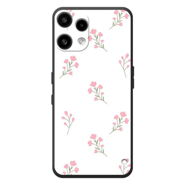 Чехол с принтом «Розовые цветы» для Nothing Phone (3a) Lite