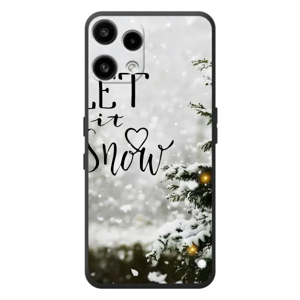 Чехол с принтом «Let it snow» для Nothing Phone (3a) Lite