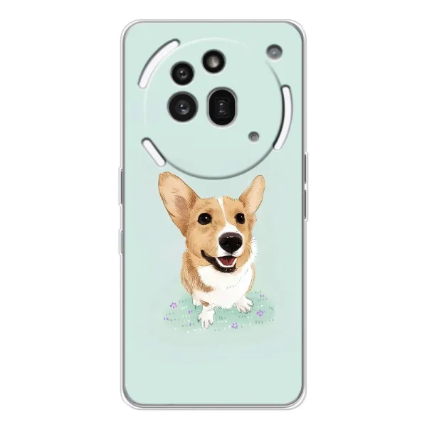Чохол з принтом «Коргі» для Nothing Phone (3a) Pro Чохол з принтом «Коргі» для Nothing Phone (3a) Pro
