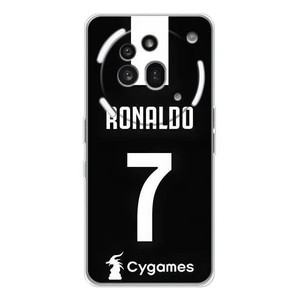 Чехол с принтом «RONALDO 7» для Nothing Phone (3a) Pro Чехол с принтом «RONALDO 7» для Nothing Phone (3a) Pro