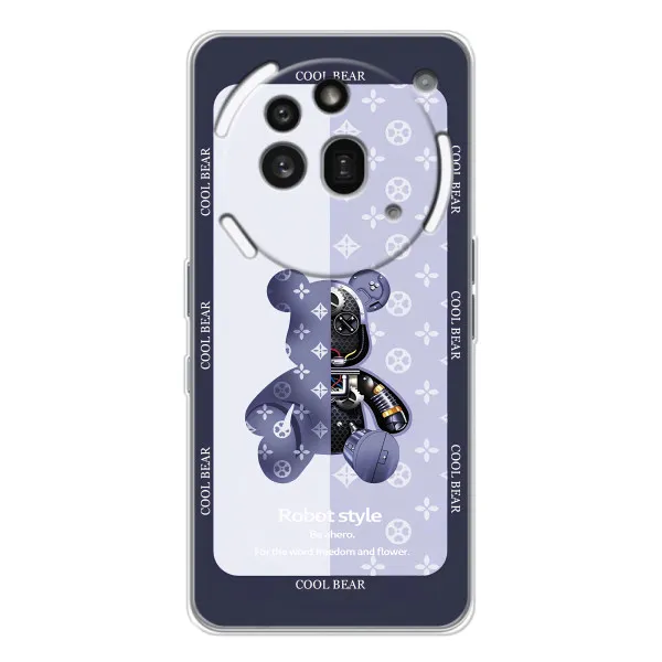 Чехол с принтом «Медвежонок LV» для Nothing Phone (3a) Pro