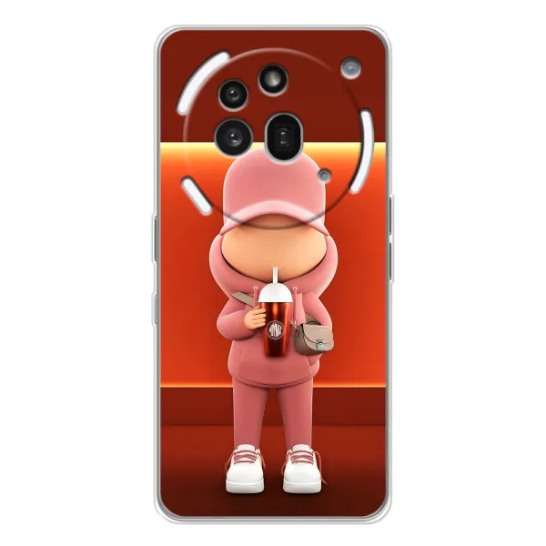 Чехол с принтом «С Кофе» для Nothing Phone (3a) Pro