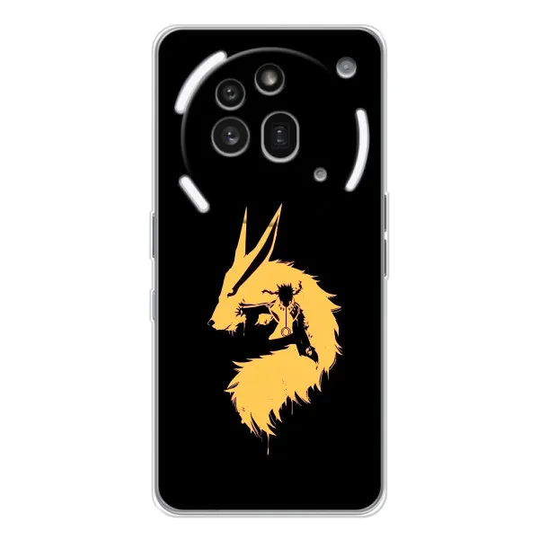 Чехол с принтом «силуэт Курама Наруто» для Nothing Phone (3a) Pro