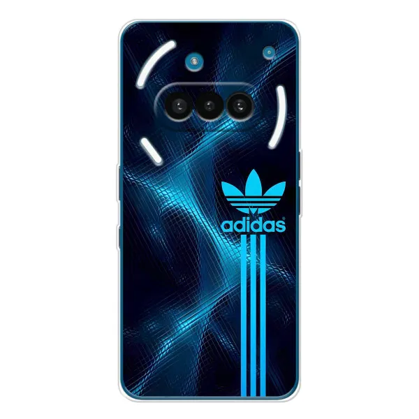 Чохол з принтом «Синій Адідас» для Nothing Phone (3a)