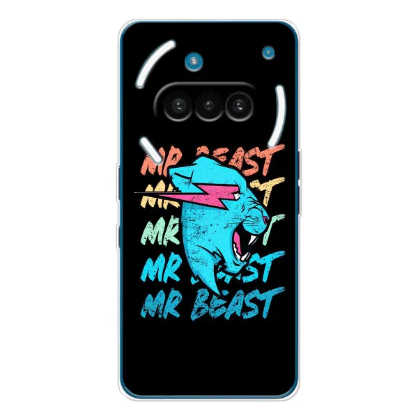 Чохол з принтом «logo Mr beast» для Nothing Phone (3a)