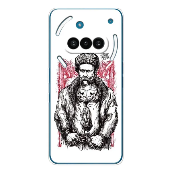 Чехол с принтом «Козак Шевченко» для Nothing Phone (3a)