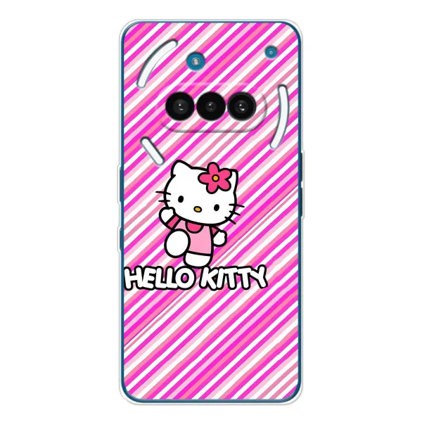Чехол с принтом «Hello Kytty» для Nothing Phone (3a) Чехол с принтом «Hello Kytty» для Nothing Phone (3a)