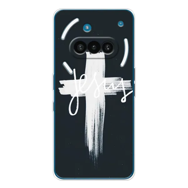 Чехол с принтом «Иисус» для Nothing Phone (3a)