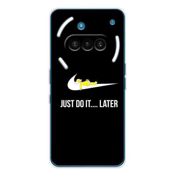 Чехол с принтом «Гомер Later» для Nothing Phone (3a) Чехол с принтом «Гомер Later» для Nothing Phone (3a)