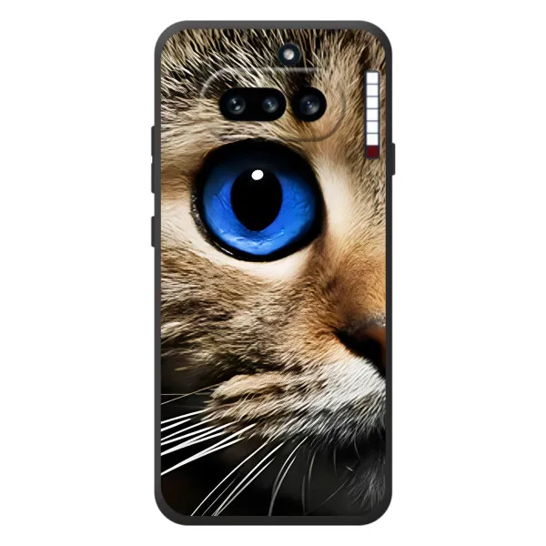 Чехол с принтом «Глаз кота» для Nothing Phone (4a)