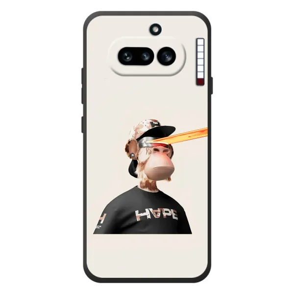 Чехол с принтом «обезьяна NFT в очках» для Nothing Phone (4a)