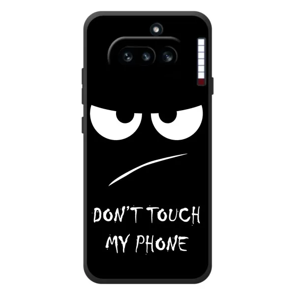 Чехол с принтом «Dont Touch» для Nothing Phone (4a)