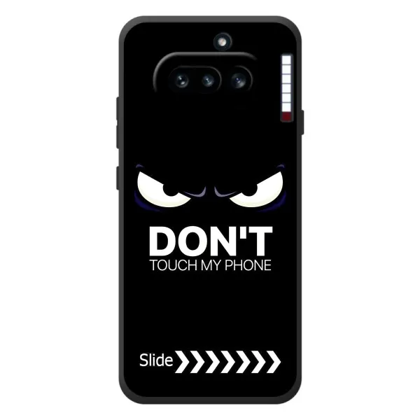 Чехол с принтом «Не трогай телефон» для Nothing Phone (4a)