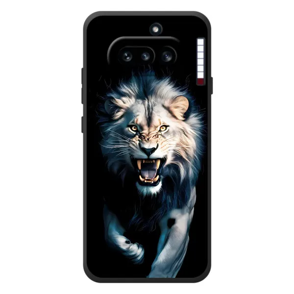 Чехол с принтом «Лев в темноте» для Nothing Phone (4a)